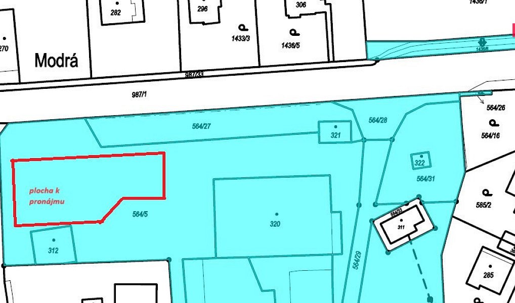 Pronájem komerčního pozemku 700 m², Jílové – náhled fotky 11