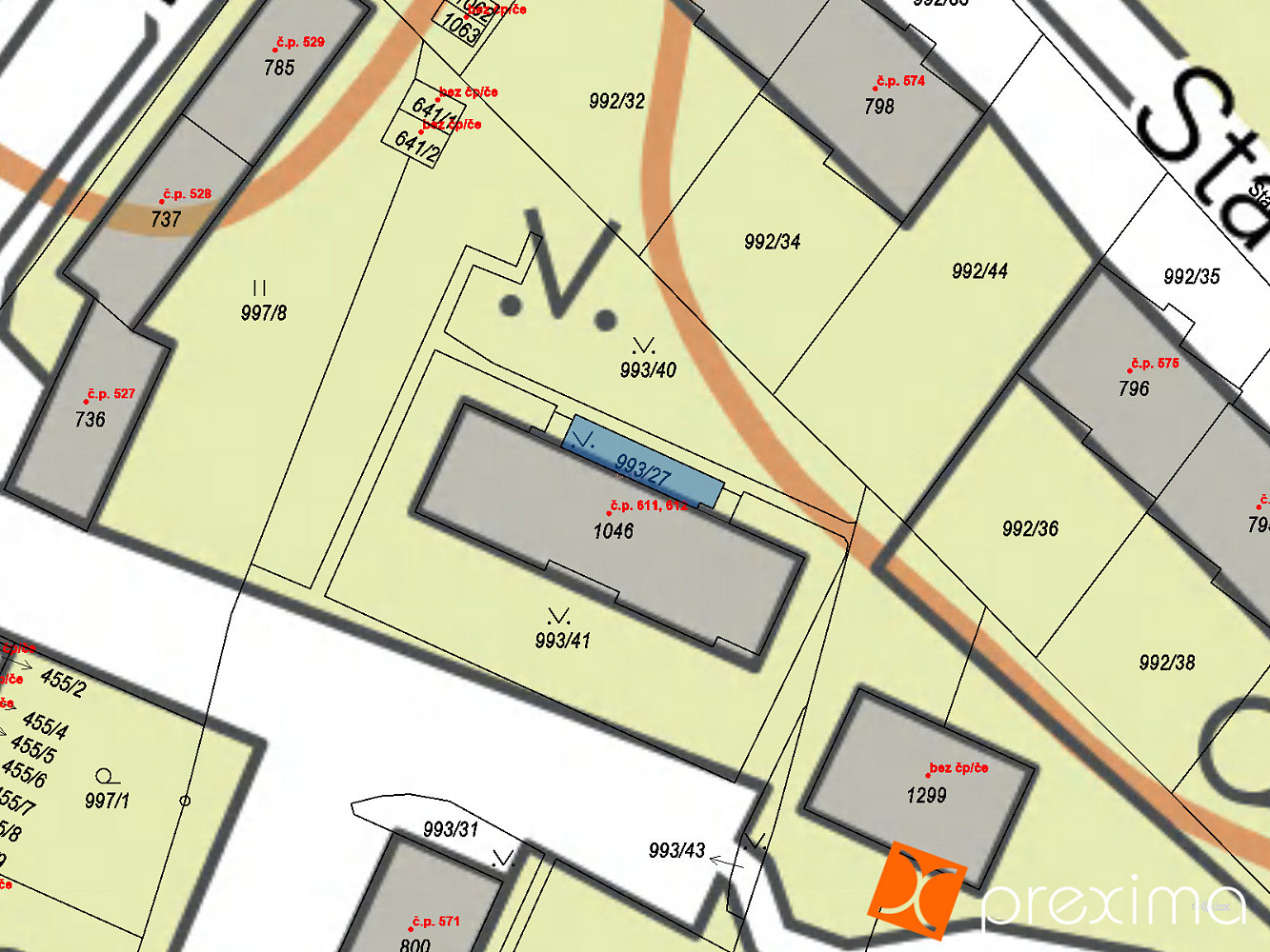 Prodej stavebního pozemku 37 m² – fotografie 3