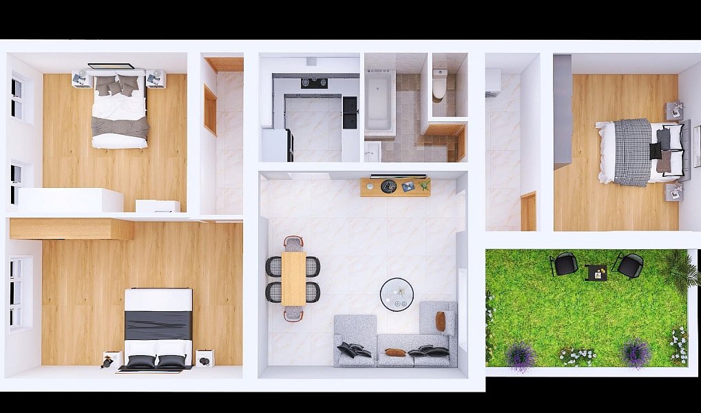 Prodej bytu 4+kk 100 m², Židlochovice – náhled fotky 32