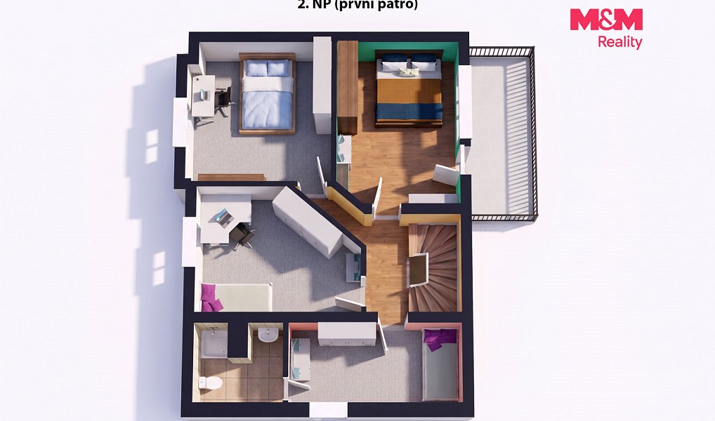 Prodej domu 160 m² s pozemkem 987 m², Nová Role – náhled fotky 26