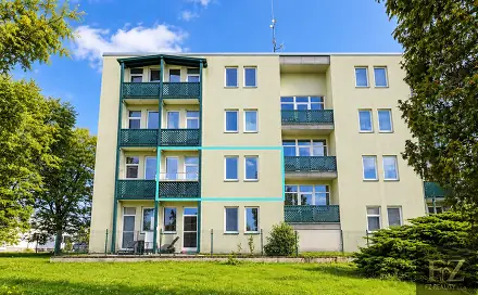 Pronájem bytu 2+kk 43 m², Průmyslová, Planá nad Lužnicí, okres Tábor