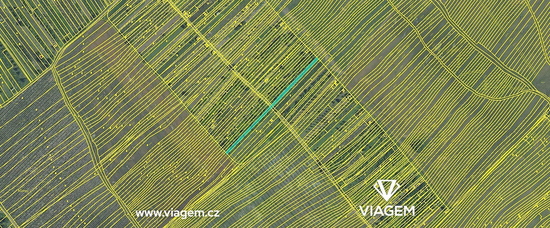 Prodej zahrady 849 m² – fotografie 2