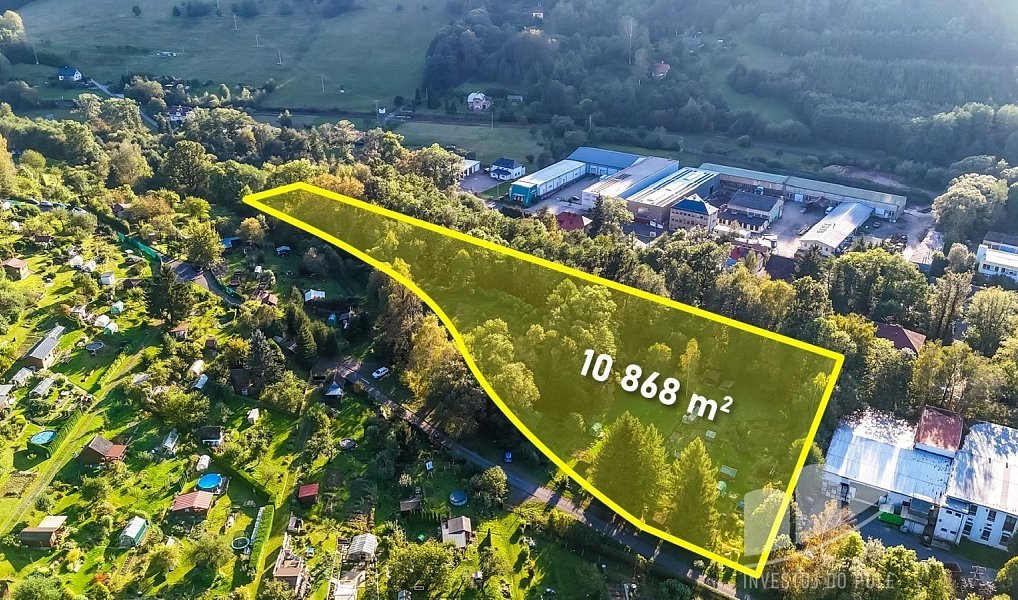 Prodej komerčního pozemku 10 868 m², Semily – náhled fotky 2