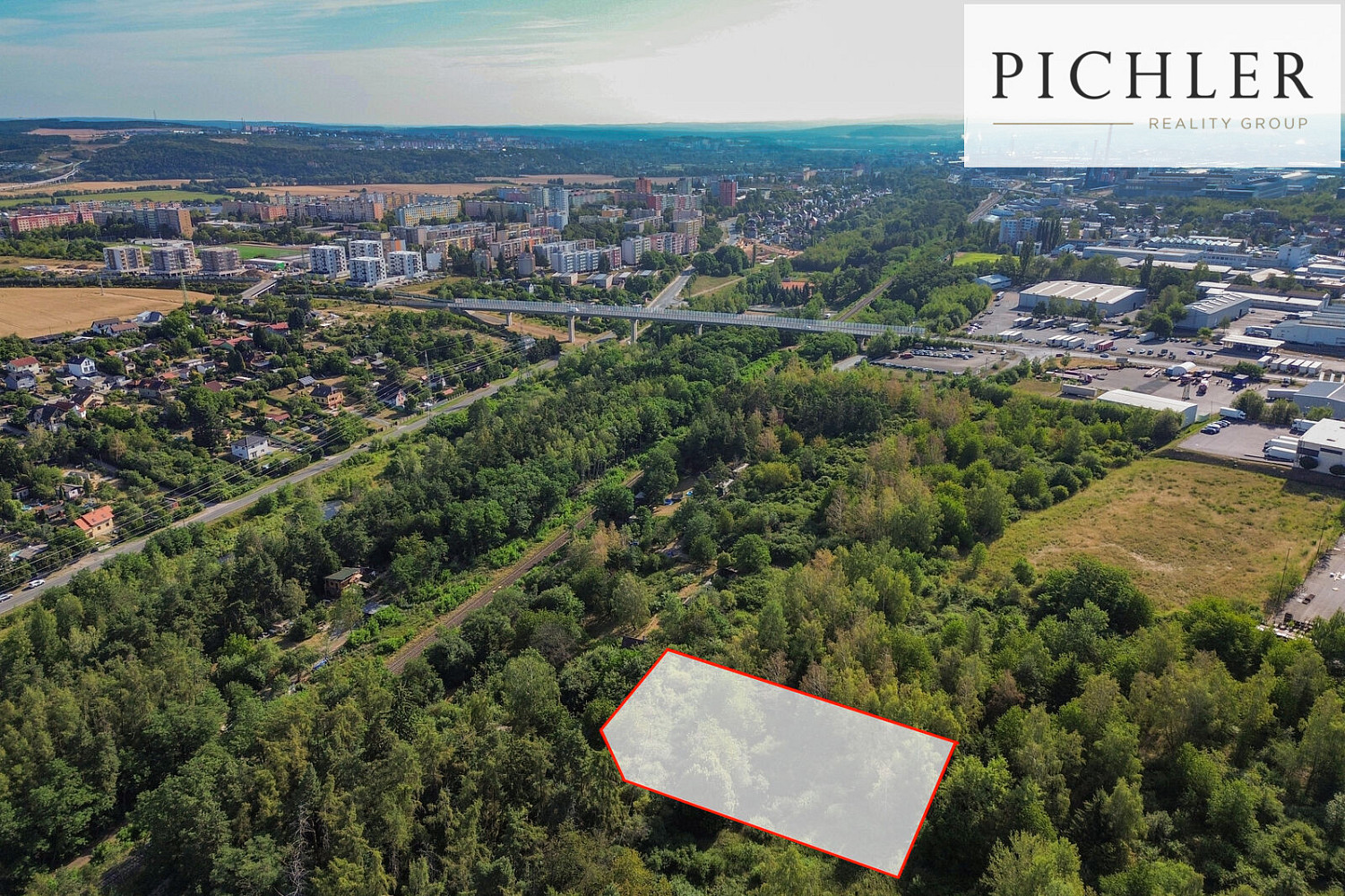 Prodej komerčního pozemku 1 809 m² – fotografie 4