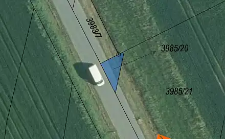 Prodej pole 36 m², Kunžak, okres Jindřichův Hradec