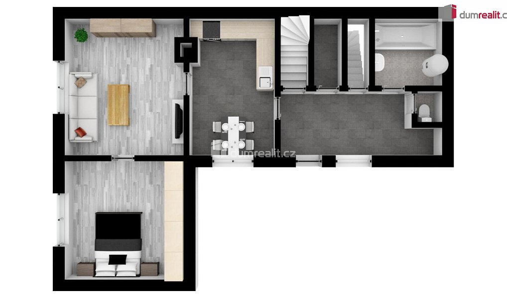 Prodej domu 68 m² s pozemkem 394 m², Sedlec – náhled fotky 8