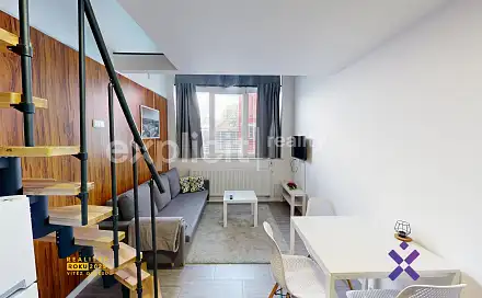 Pronájem bytu 1+kk 37 m², Devadesátá, Zlín