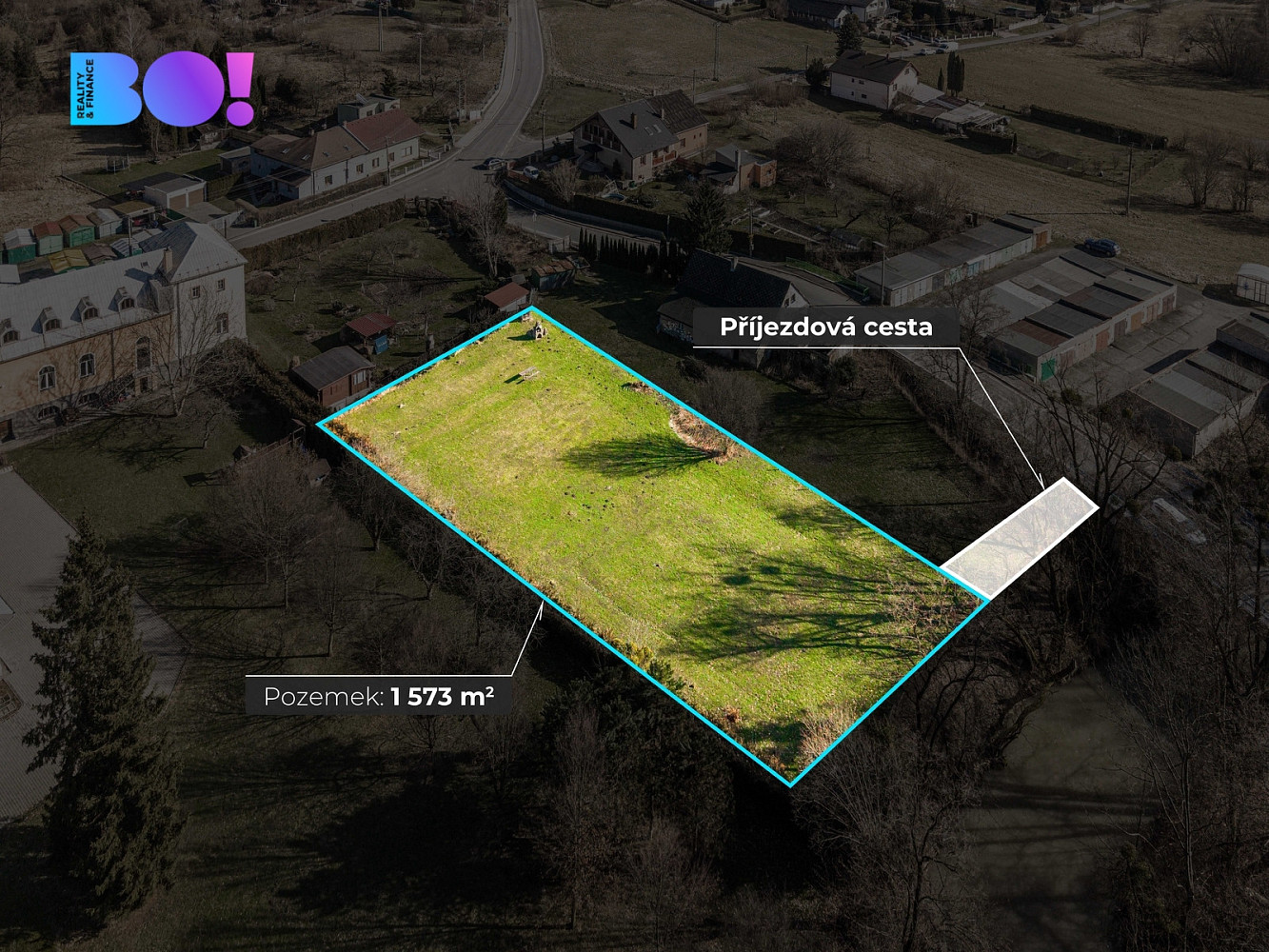 Prodej stavebního pozemku 1 573 m²