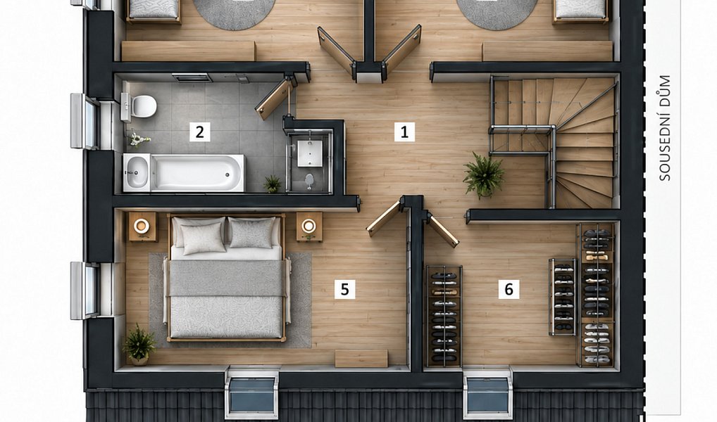 Prodej domu 98 m² s pozemkem 300 m², Horka I – náhled fotky 5