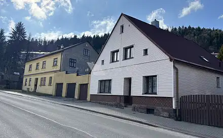 Prodej domu 162 m² s pozemkem 1 077 m², J. A. Komenského, Žacléř, okres Trutnov