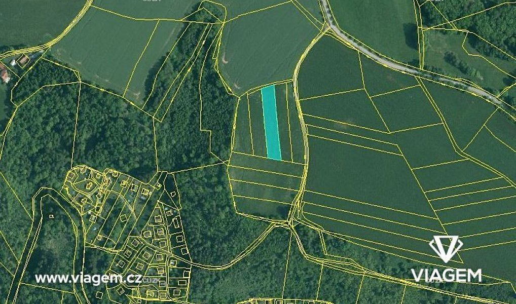 Prodej pole 813 m², Střížov – náhled fotky 3