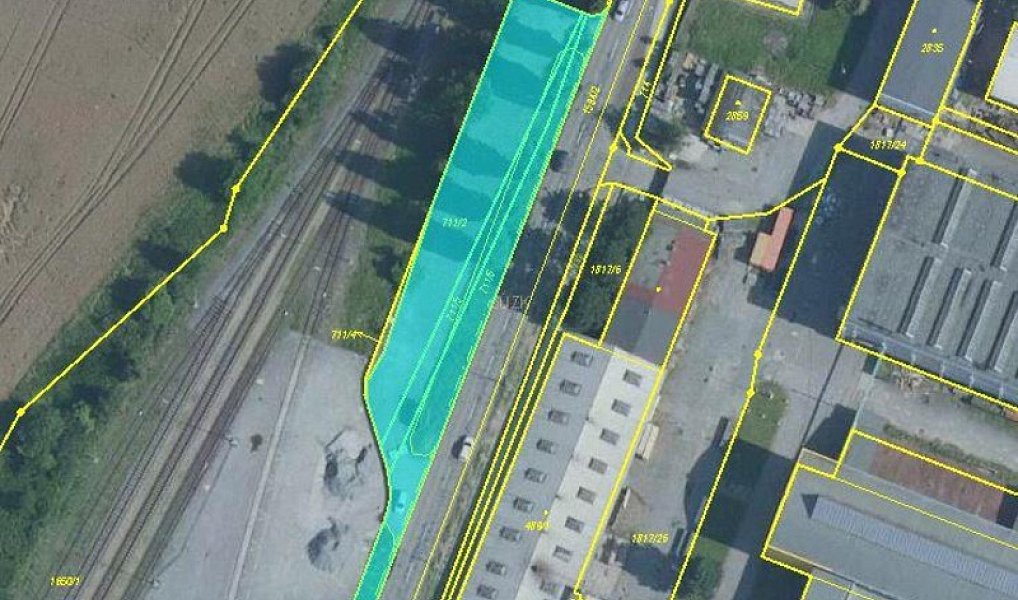 Prodej komerčního pozemku 1 842 m², Litovel – náhled fotky 3
