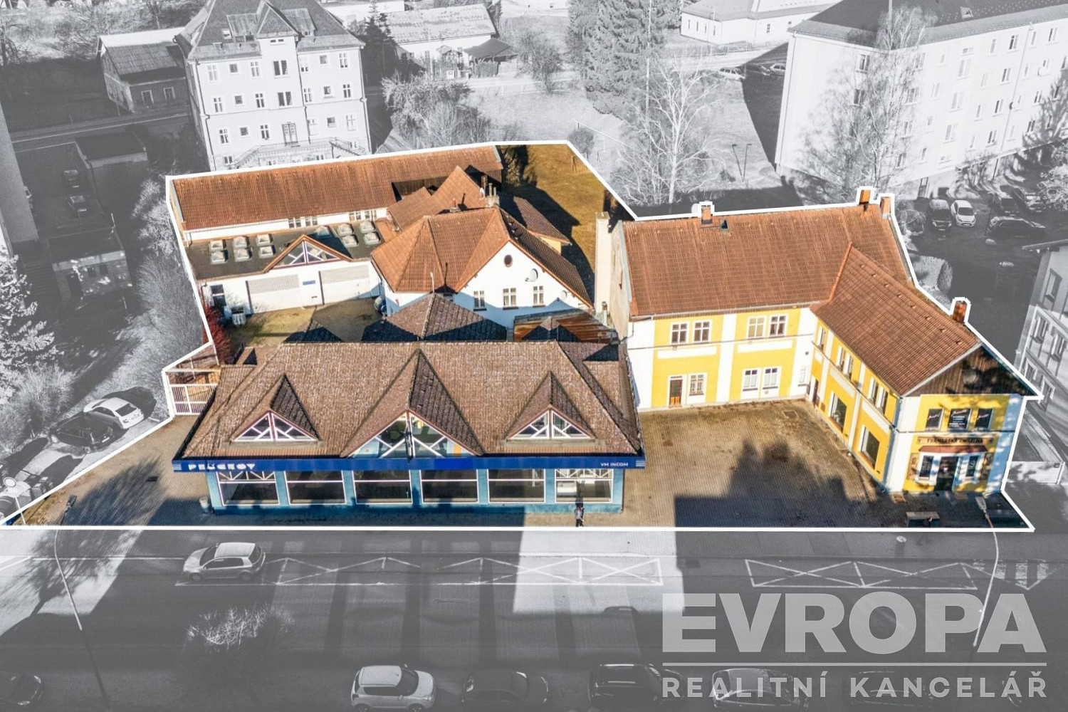 Prodej výrobních prostor 1 800 m²