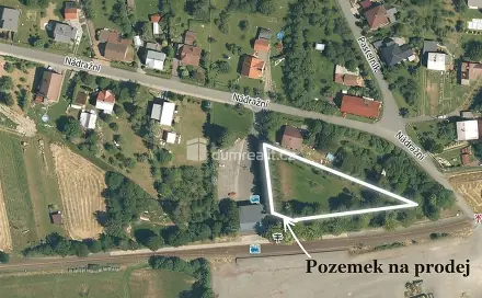 Prodej stavebního pozemku 1 978 m², Nádražní, Mořkov, okres Nový Jičín