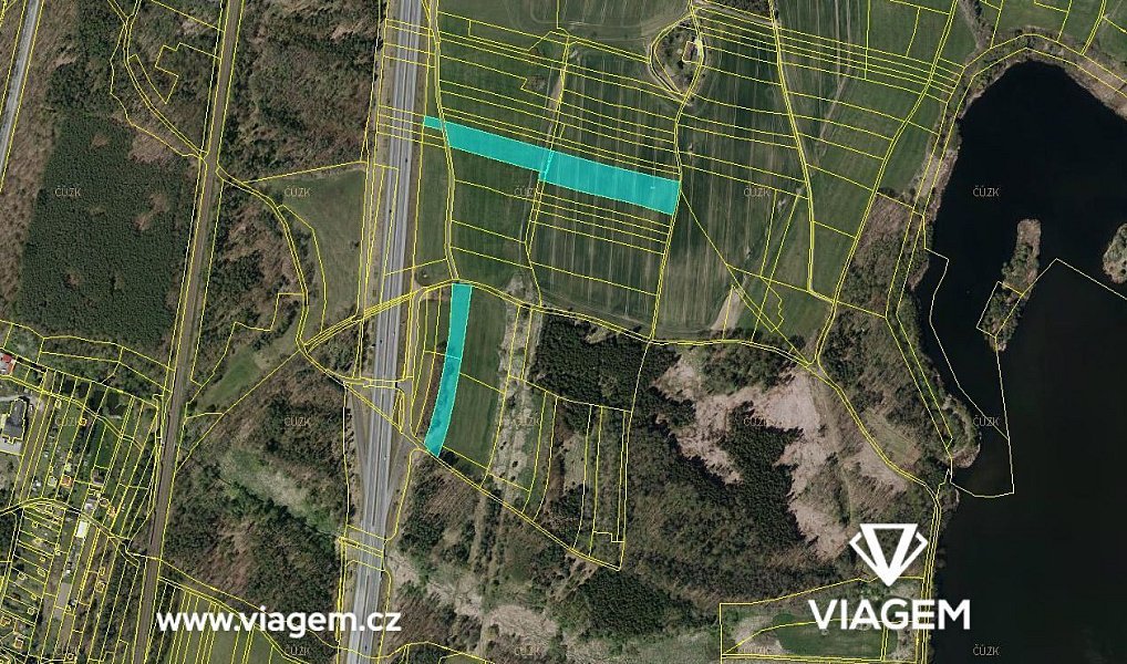 Prodej pole 1 798 m², Soběslav – náhled fotky 2