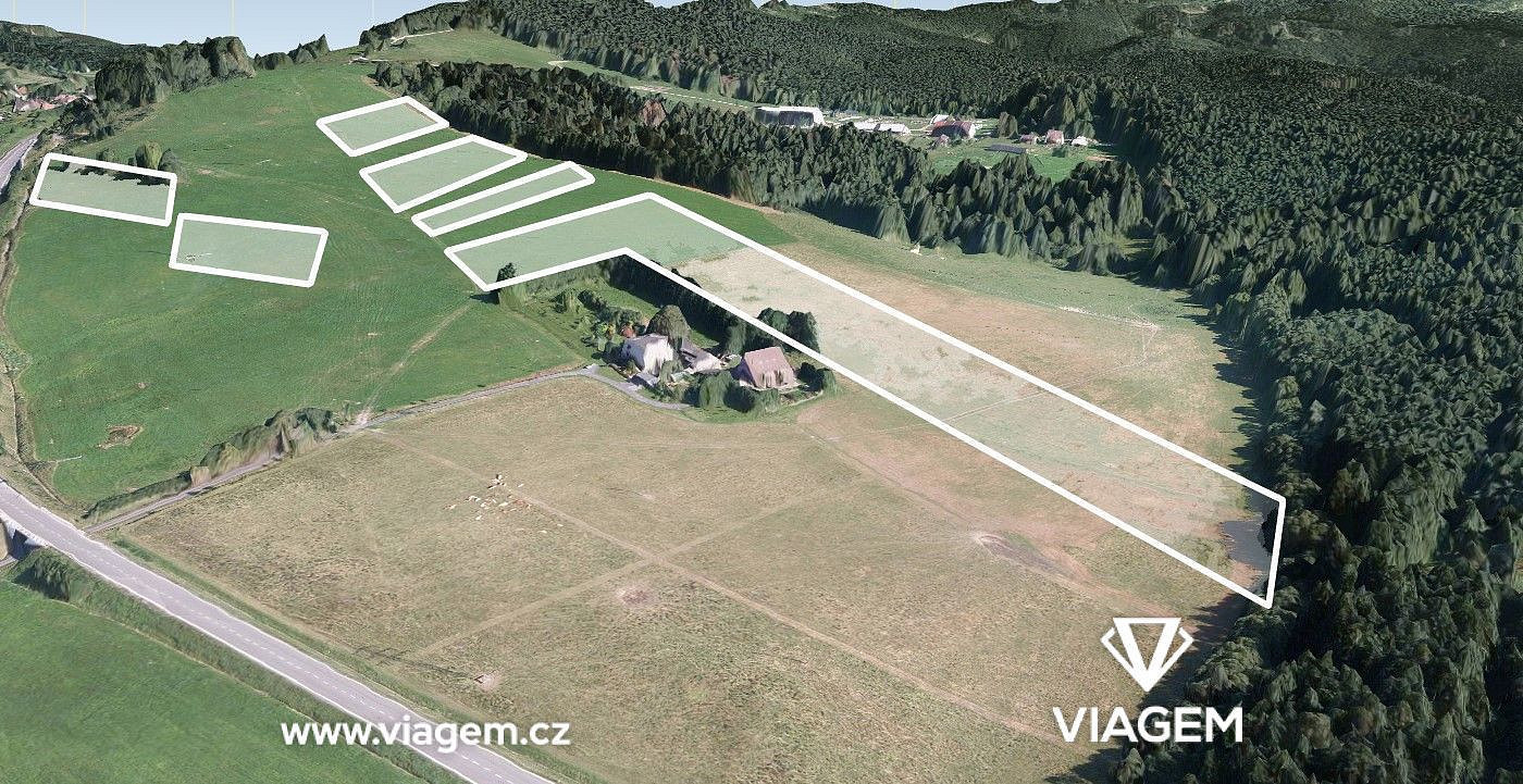 Prodej pole 1 717 m² – fotografie 2