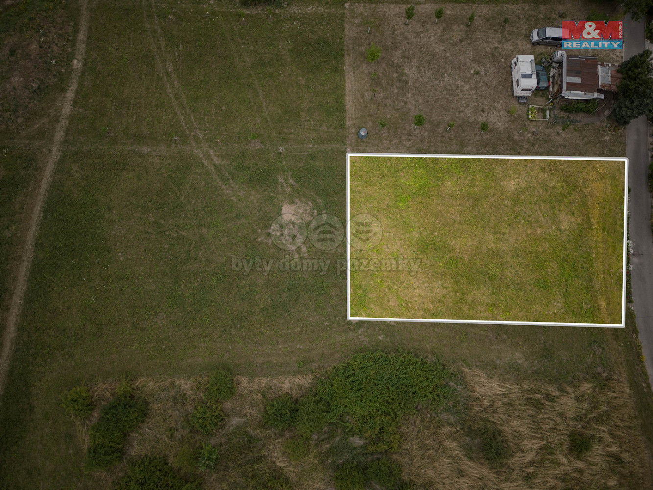 Prodej stavebního pozemku 782 m² – pohled 5