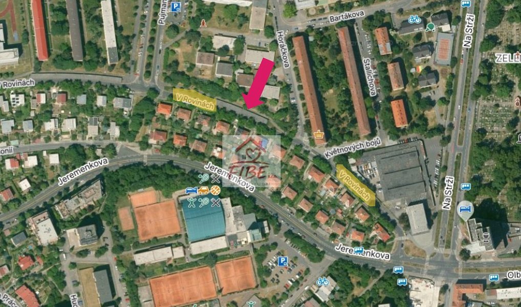 V rovinách, garážové stání pod uzavřením, Praha – náhled fotky 9