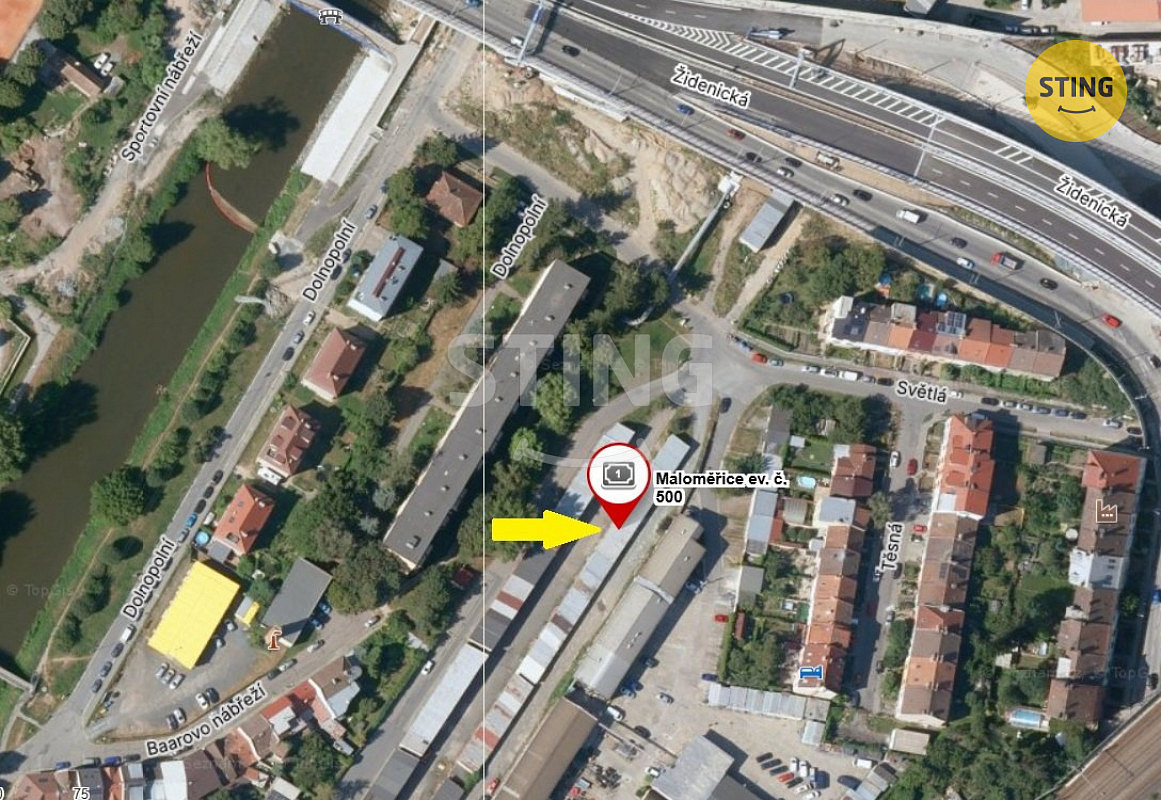 Prodej garáže 19 m² Brno, Maloměřice – pohled 3