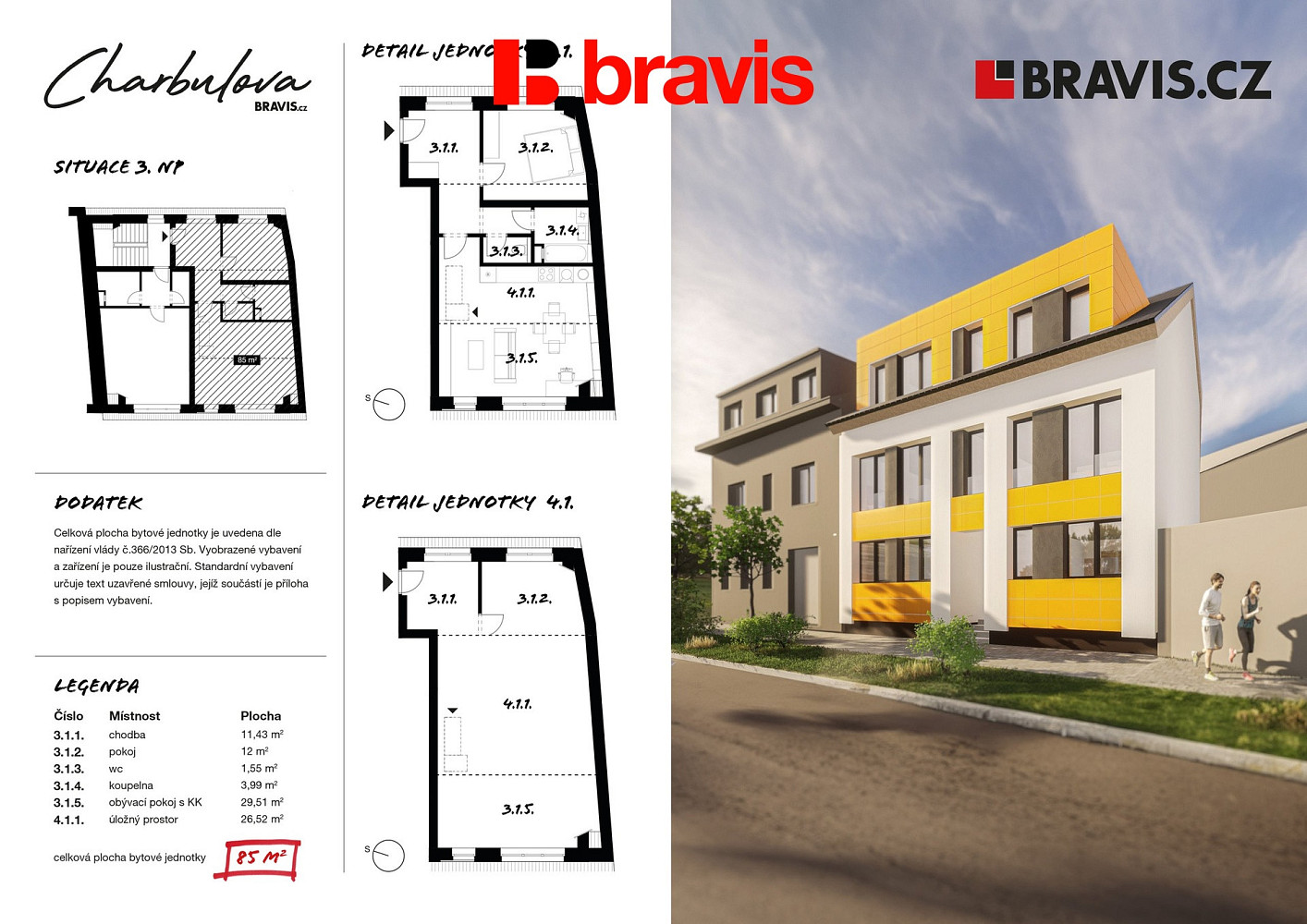 Prodej bytu 2+kk 58 m² — photo 5