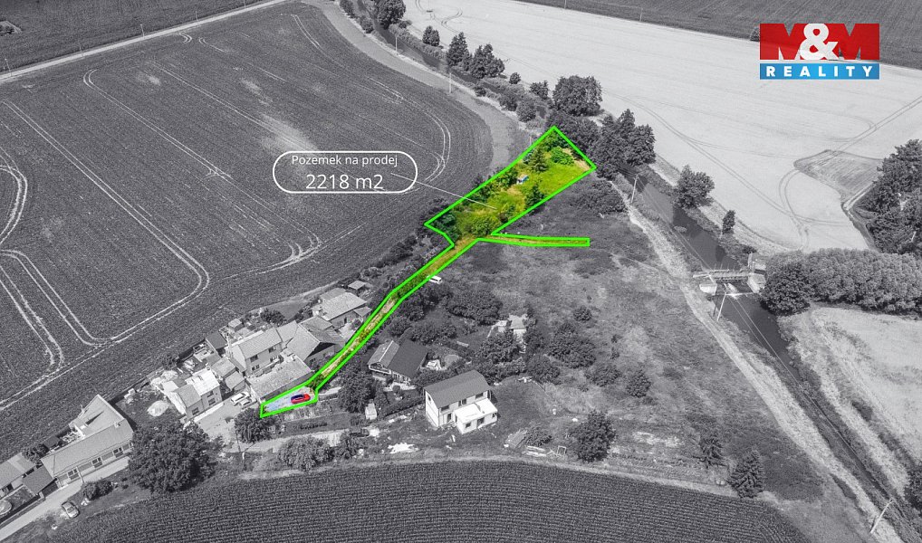 Prodej stavebního pozemku 1 718 m², Štěpánov – náhled fotky 3