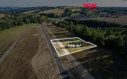 Prodej stavebního pozemku 1 138 m², Újezd, okres Zlín