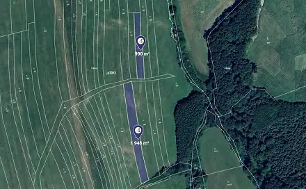 Prodej louky 1 836 m², Podolí, okres Vsetín