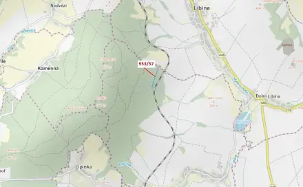 Dražba lesa 6 750 m², Libina