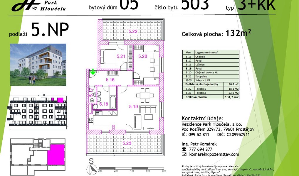 Prodej bytu 3+kk 91 m², Olomouc – náhled fotky 3