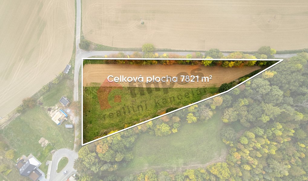 Prodej stavebního pozemku 7 821 m², Náměšť na Hané – náhled fotky 5