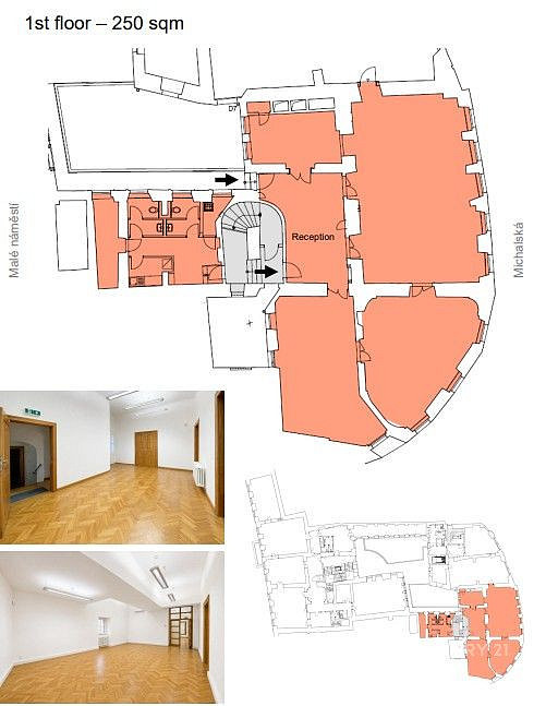 Pronájem kanceláře 250 m² — photo 3