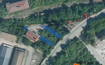 Prodej komerčního pozemku 219 m², Brno