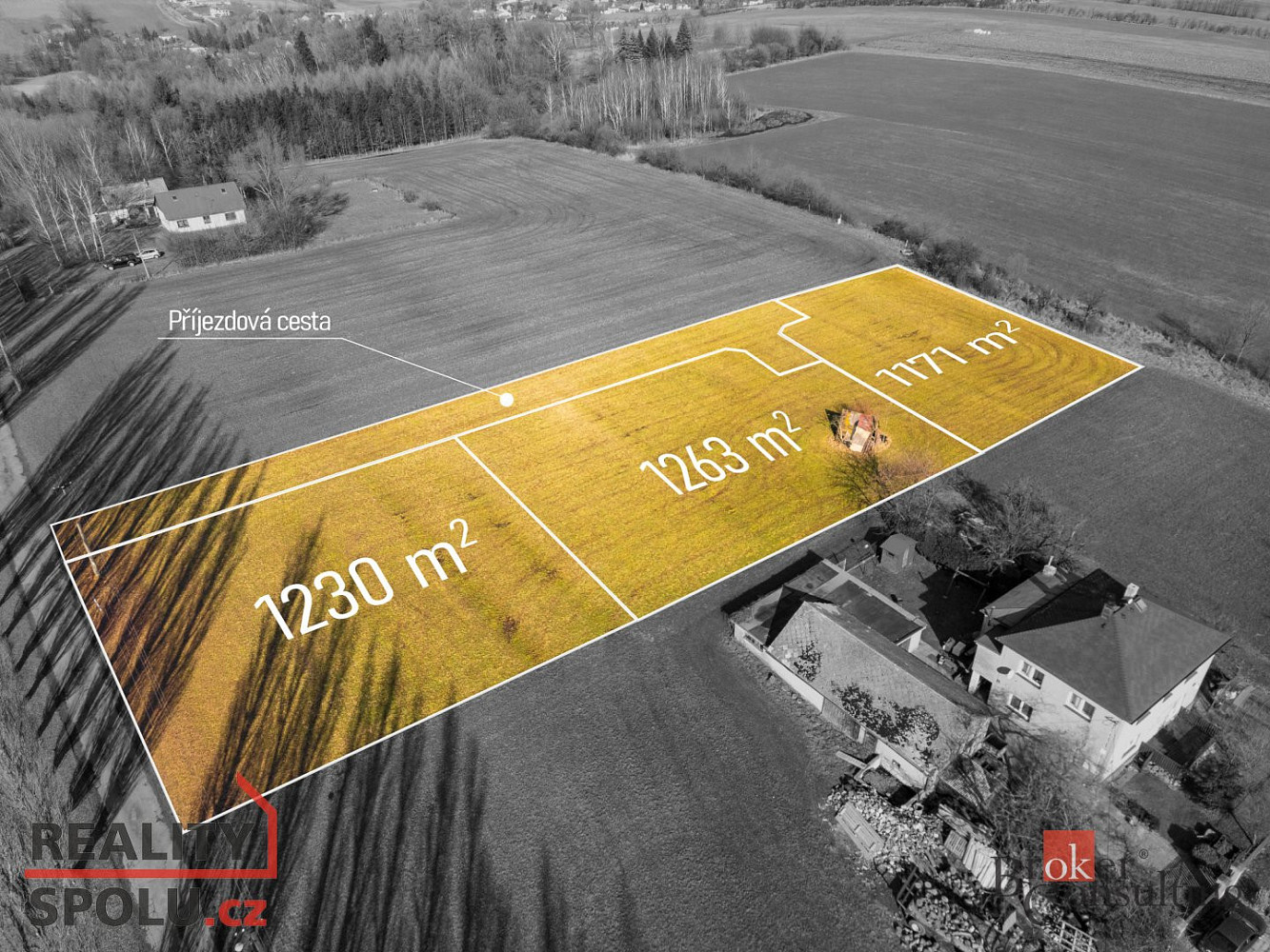 Prodej stavebního pozemku 1 171 m² – fotografie 5