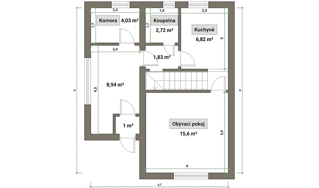 Prodej domu 73 m² s pozemkem 317 m², Otrokovice – náhled fotky 31