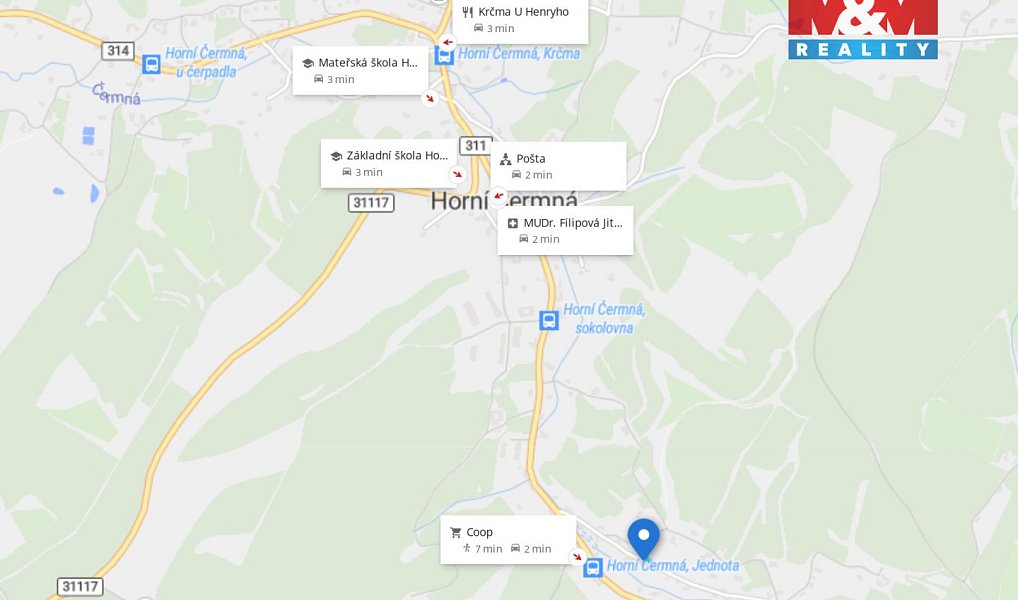 Prodej stavebního pozemku 774 m², Horní Čermná – náhled fotky 8