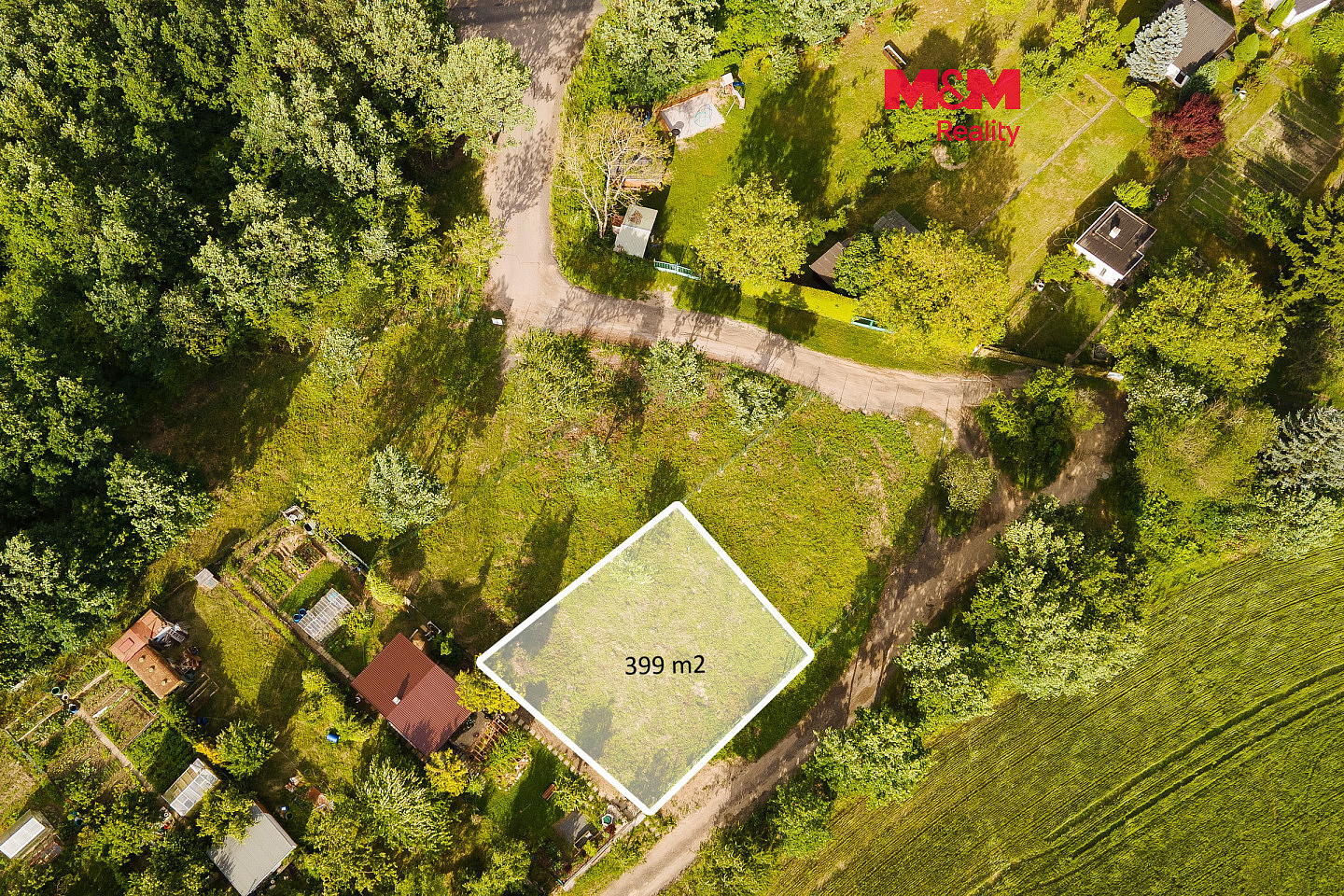 Prodej zahrady 399 m²