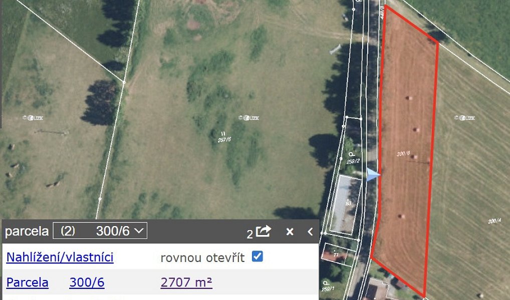 Prodej stavebního pozemku 1 353 m², Úhlejov – náhled fotky 13