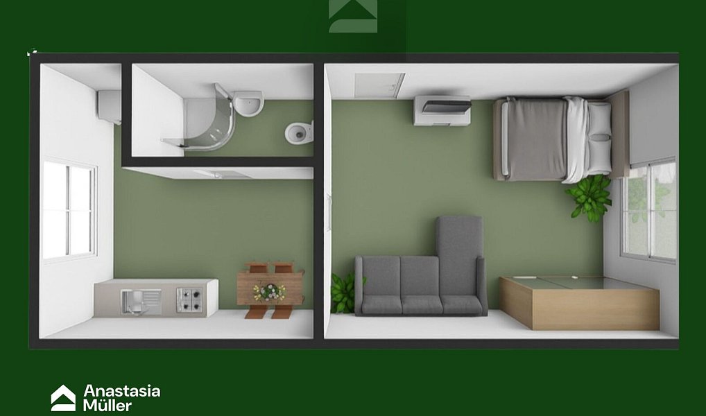 Pronájem bytu 1+1 32 m², Plzeň – náhled fotky 2
