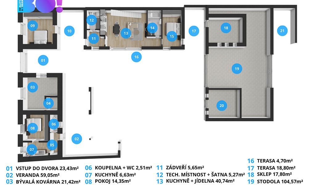 Prodej domu 372 m² s pozemkem 3 043 m², Hranice – náhled fotky 27