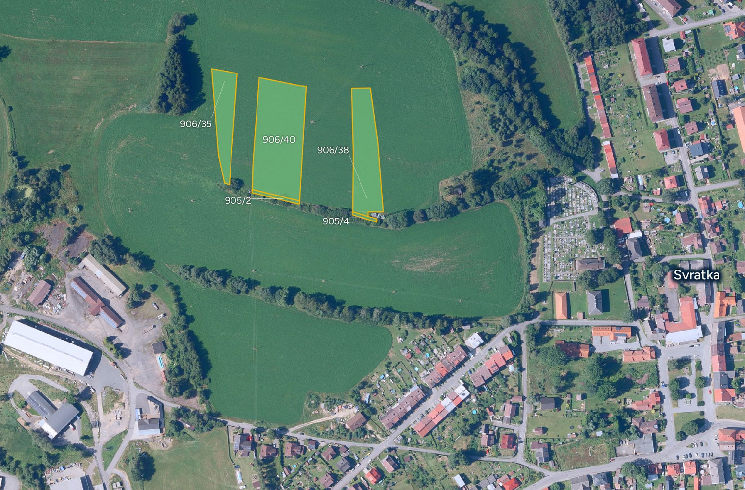 Prodej pole 10 657 m²