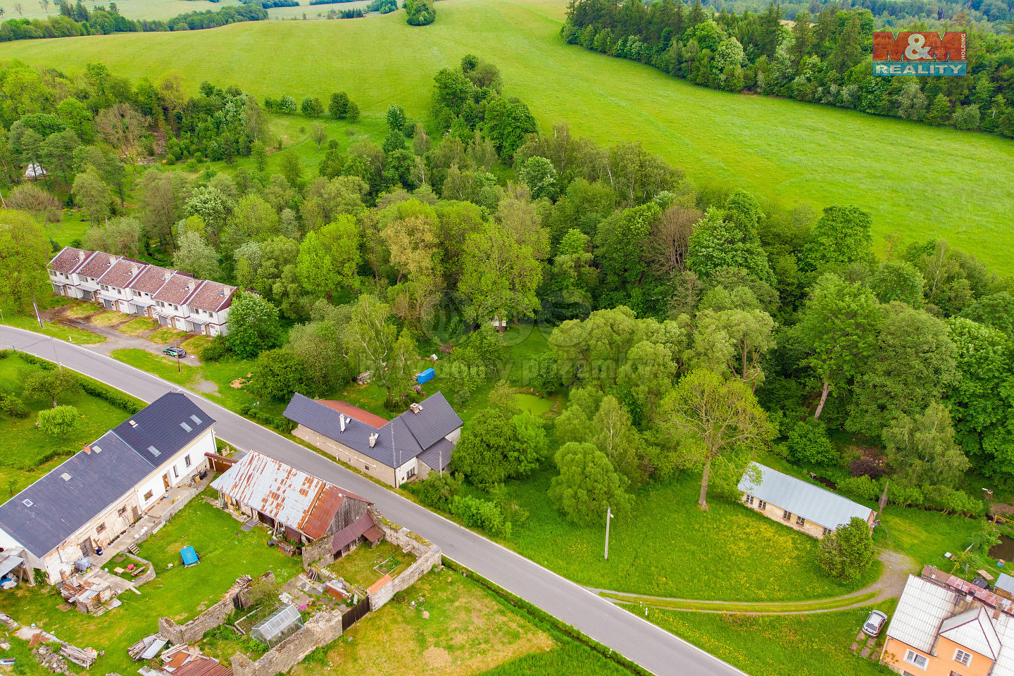 Prodej pozemku k bydlení, 1433 m², Norberčany – pohled 3