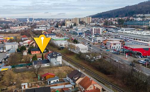 Prodej komerčního pozemku 505 m², U Dráhy, Zlín - Louky