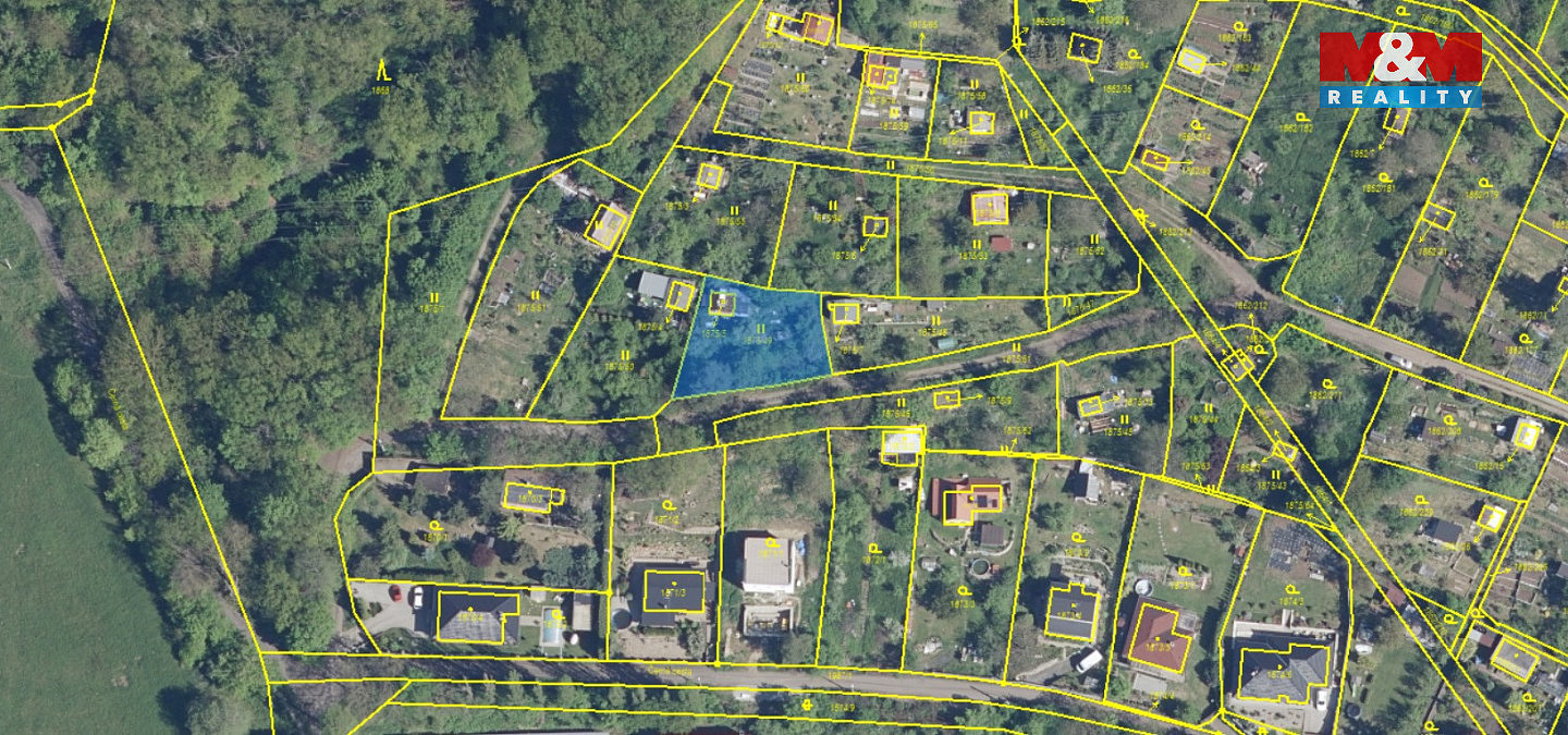 Prodej zahrady 700 m² – pohled 4