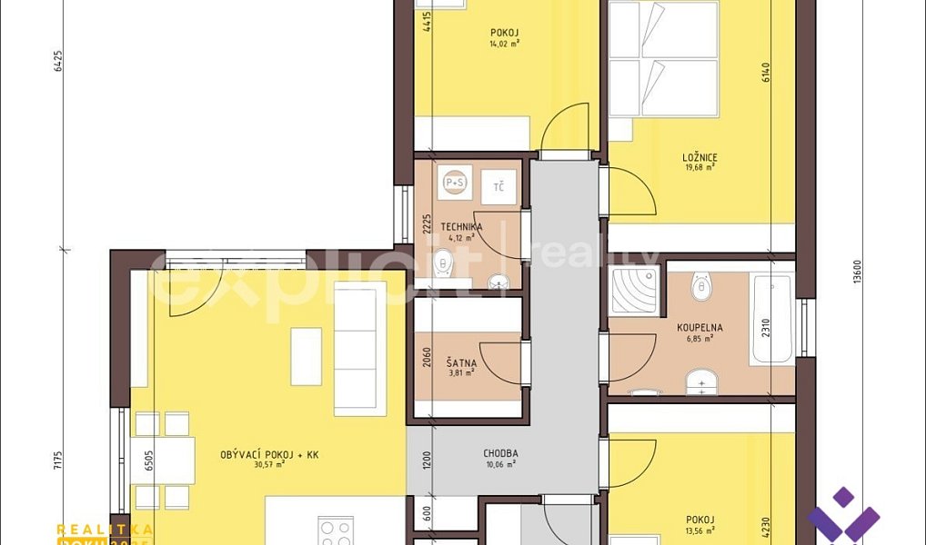 Prodej domu 110 m² s pozemkem 1 008 m², Lubná – náhled fotky 5