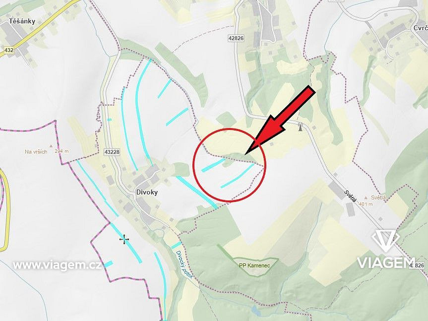 Prodej pole 822 m² – fotografie 5