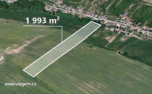 Prodej pole 498 m², Břestek, okres Uherské Hradiště