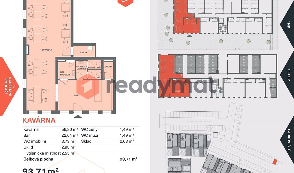Prodej obchodních prostor 94 m², Břeclav – náhled fotky 3