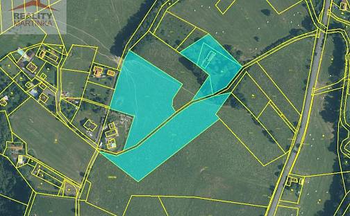 Prodej stavebního pozemku 21 099 m², Uhliska, Rožnov pod Radhoštěm, okres Vsetín