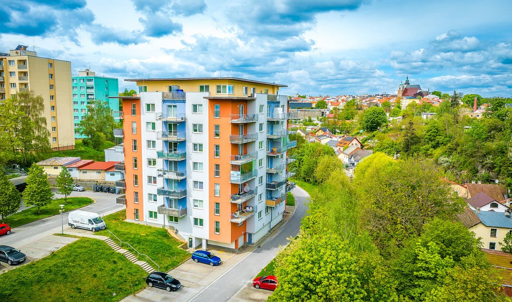 Pronájem bytu 1+kk, 31 m², Jihlava