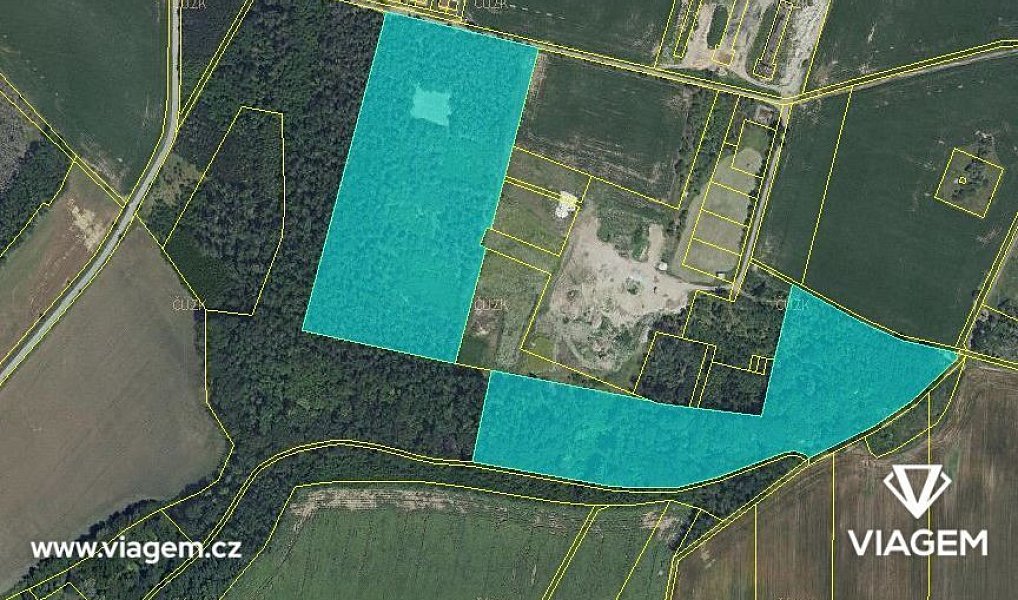Prodej lesa 7 364 m², Břežany – náhled fotky 2